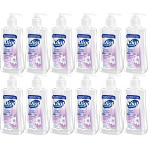 6-PACK Dial Clean + Gentle Antibacterial Liquid Hand Soap Waterlily 7.5 oz
